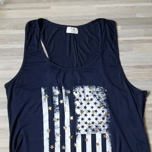 4th of July tank top XL